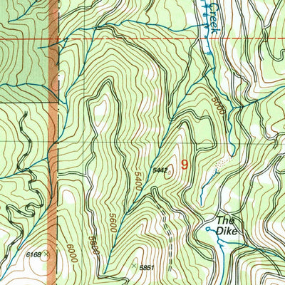 United States Geological Survey No Business Mountain, ID (2004, 24000-Scale) digital map