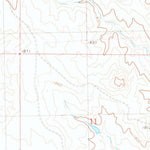 United States Geological Survey No Heart Creek NE, SD (1981, 24000-Scale) digital map