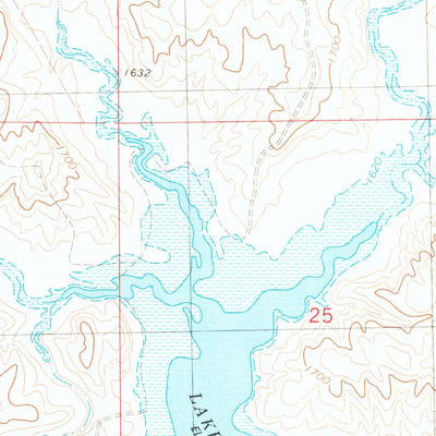 United States Geological Survey No Heart Creek NE, SD (1981, 24000-Scale) digital map
