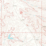 United States Geological Survey No Heart Creek SE, SD (1969, 24000-Scale) digital map