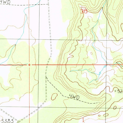 United States Geological Survey No-Mans Island, UT (1989, 24000-Scale) digital map