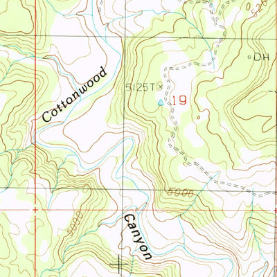 United States Geological Survey No-Mans Island, UT (1989, 24000-Scale) digital map