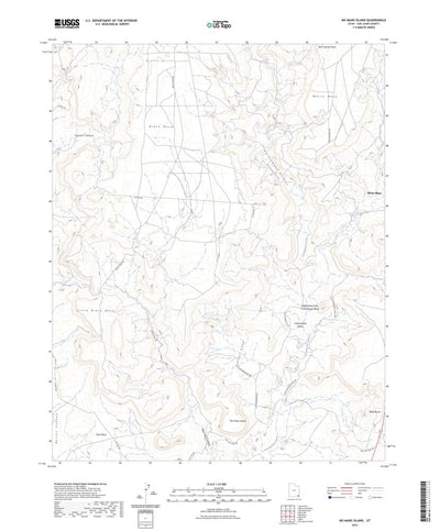 United States Geological Survey No-Mans Island, UT (2023, 24000-Scale) digital map