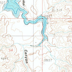 United States Geological Survey No Mans Mesa North, UT (1987, 24000-Scale) digital map