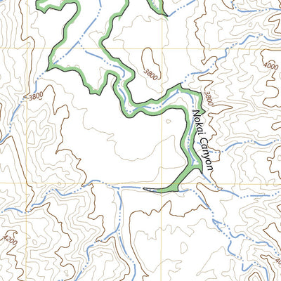 United States Geological Survey No Mans Mesa North, UT (2023, 24000-Scale) digital map