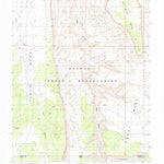 United States Geological Survey No Mans Mesa South, UT-AZ (1987, 24000-Scale) digital map