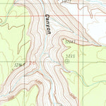 United States Geological Survey No Mans Mesa South, UT-AZ (1987, 24000-Scale) digital map
