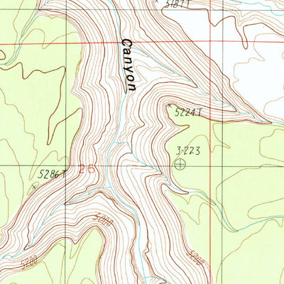 United States Geological Survey No Mans Mesa South, UT-AZ (1987, 24000-Scale) digital map