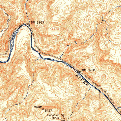 United States Geological Survey No Name, AZ (1951, 62500-Scale) digital map