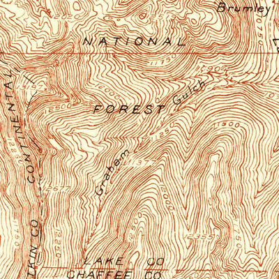 United States Geological Survey No Name, CO (1932, 48000-Scale) digital map