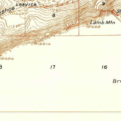 United States Geological Survey No Name, CO (1934, 48000-Scale) digital map
