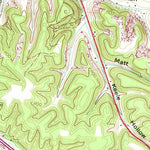 United States Geological Survey Noah, TN (1956, 24000-Scale) digital map