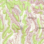 United States Geological Survey Noah, TN (1956, 24000-Scale) digital map