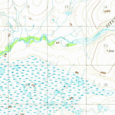 United States Geological Survey Noatak A-3, AK (1952, 63360-Scale) digital map