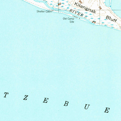 United States Geological Survey Noatak A-3, AK (1952, 63360-Scale) digital map