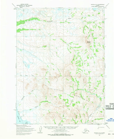 United States Geological Survey Noatak C-4, AK (1955, 63360-Scale) digital map