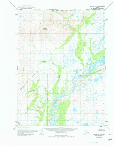 United States Geological Survey Noatak D-2, AK (1955, 63360-Scale) digital map