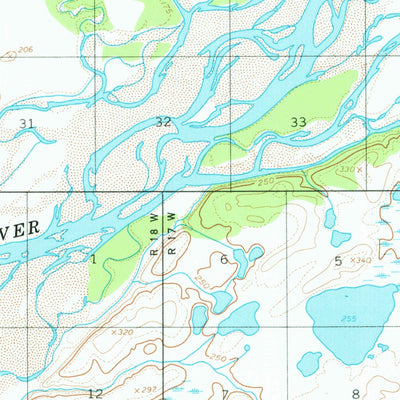 United States Geological Survey Noatak D-2, AK (1955, 63360-Scale) digital map