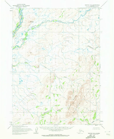United States Geological Survey Noatak D-3, AK (1955, 63360-Scale) digital map
