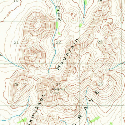 United States Geological Survey Noatak D-3, AK (1955, 63360-Scale) digital map