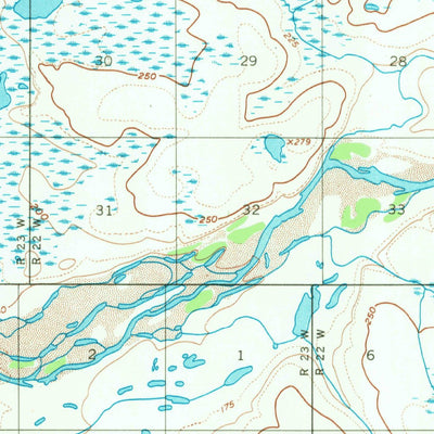 United States Geological Survey Noatak D-4, AK (1955, 63360-Scale) digital map