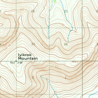 United States Geological Survey Noatak D-4, AK (1955, 63360-Scale) digital map