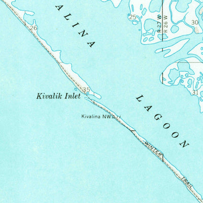 United States Geological Survey Noatak D-6, AK (1955, 63360-Scale) digital map