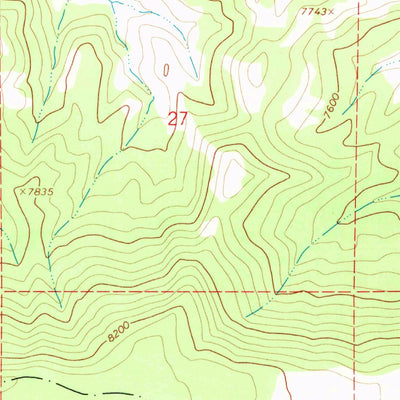 United States Geological Survey Noble Basin, WY (1967, 24000-Scale) digital map