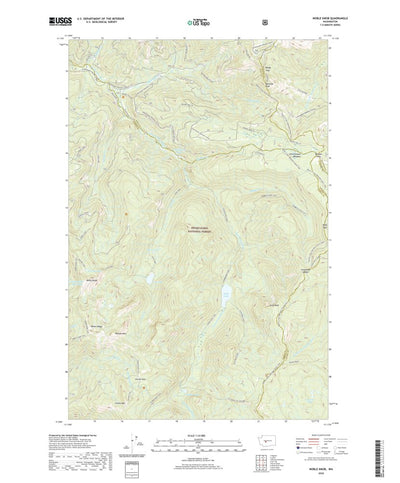 United States Geological Survey Noble Knob, WA (2020, 24000-Scale) digital map