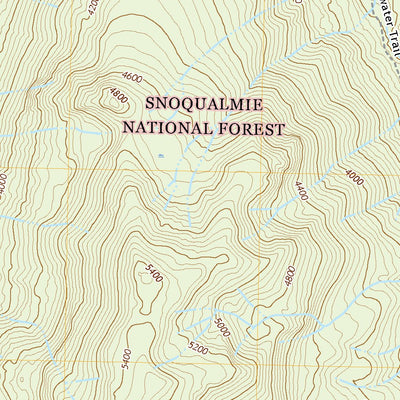United States Geological Survey Noble Knob, WA (2020, 24000-Scale) digital map