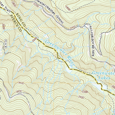 United States Geological Survey Noble Knob, WA (2020, 24000-Scale) digital map