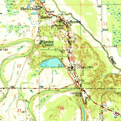United States Geological Survey Noble Lake, AR (1978, 62500-Scale) digital map