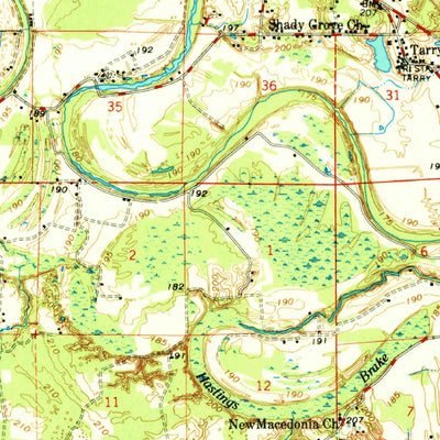 United States Geological Survey Noble Lake, AR (1978, 62500-Scale) digital map
