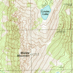 United States Geological Survey Noble Peak, MT (1989, 24000-Scale) digital map