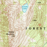 United States Geological Survey Noble Peak, MT (1997, 24000-Scale) digital map