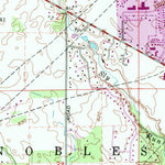 United States Geological Survey Noblesville, IN (1992, 24000-Scale) digital map