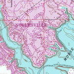 United States Geological Survey Noblesville, IN (1992, 24000-Scale) digital map
