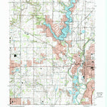 United States Geological Survey Noblesville, IN (1998, 24000-Scale) digital map