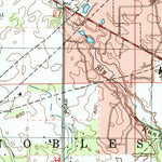 United States Geological Survey Noblesville, IN (1998, 24000-Scale) digital map