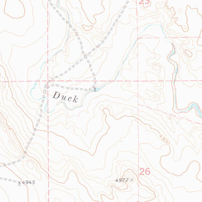 United States Geological Survey Node, WY (1978, 24000-Scale) digital map