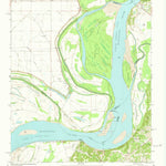 United States Geological Survey Nodena, AR-TN (1972, 24000-Scale) digital map
