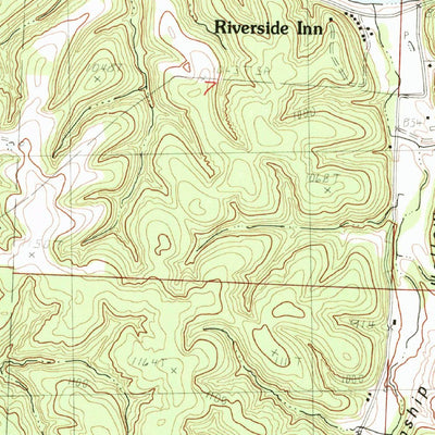United States Geological Survey Noel, MO (1982, 24000-Scale) digital map