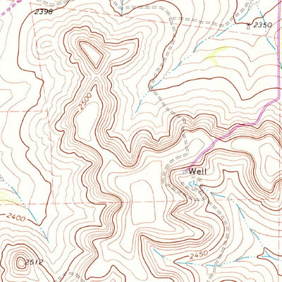 United States Geological Survey Noelke NE, TX (1972, 24000-Scale) digital map