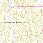 United States Geological Survey Noelke SW, TX (1971, 24000-Scale) digital map