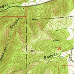 United States Geological Survey Nogal, NM (1973, 24000-Scale) digital map