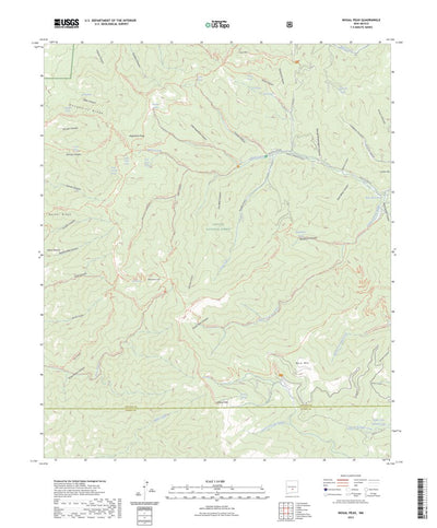 United States Geological Survey Nogal Peak, NM (2023, 24000-Scale) digital map