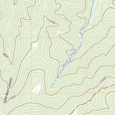 United States Geological Survey Nogal Peak, NM (2023, 24000-Scale) digital map
