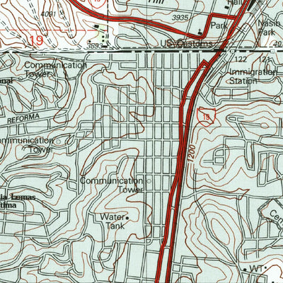 United States Geological Survey Nogales, AZ (2004, 24000-Scale) digital map