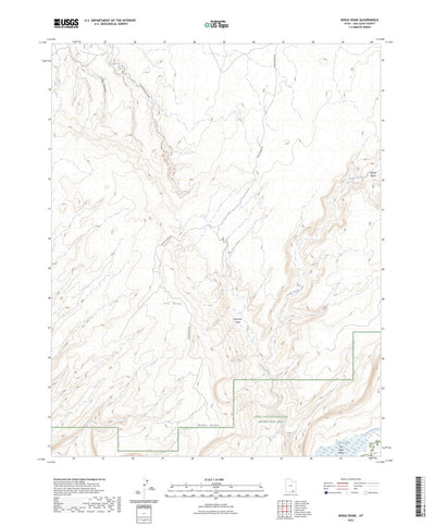 United States Geological Survey Nokai Dome, UT (2023, 24000-Scale) digital map