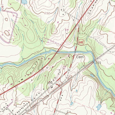 United States Geological Survey Nokesville, VA (1966, 24000-Scale) digital map